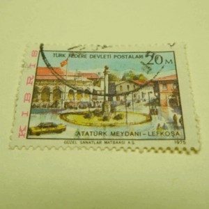 Turk Federe Devleti Postalari Ataturk Meydani - Lefkosa 1975 Stamp Turkey