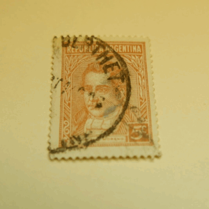Republica Argentina 5c Stamp, Mariano Moreno SC Used Stamp