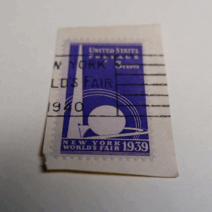 New York World's Fair 1939 United States Postage Stamp
