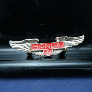 Vintage Honda Wings Logo Pin - Collectible Motorcycle Memorabilia
