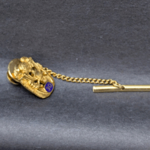 Vintage 30 Years of Loyalty Service US Military Army Lapel Pin /w Chain Tie Tack