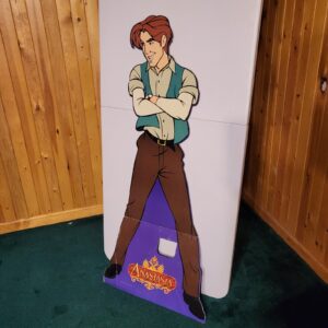 Vintage 1997 "Anastasia" Dimitri Life-Size Standee - Rare Fox Animation Promo