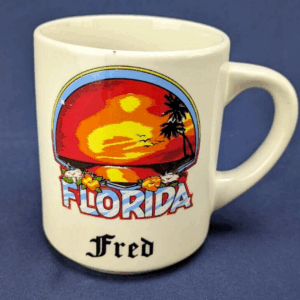 Vintage Florida Fred Customized Tea/Coffee Cup