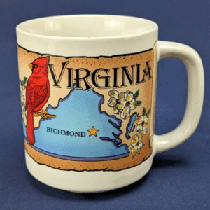 Vintage Richmond Virginia Souvenir Collector's Tea/Coffee Cup