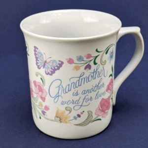 Hallmark Coffee Mug 12oz Handled Ceramic GRANDMOTHER IS ANOTHER WORD FOR LOVE