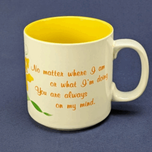 Vintage Russ Berrie & Co. Coffee Mug - You are always on my mind