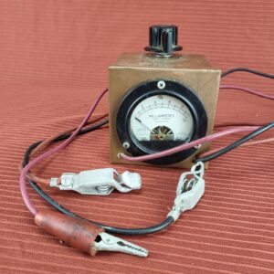Vtg Copper Steampunk Hickok Model 56R Milliammeter Meter Gauge Patent 1945 USA
