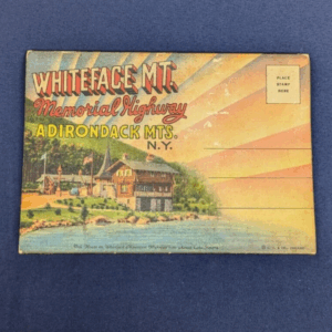 Vintage Whiteface Mountain Memorial Highway Postcard Booklet - Adirondack NY