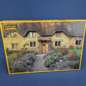 Kodacolor 500 Piece Jigsaw Puzzle - Cotswold Hills, Sandy Lane, England -Sealed