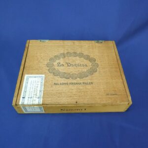 Vintage La Duquesa Numero I Cigar Box - 25 Cigars