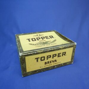 Vintage Topper Breva Cigar Box - "Top's Em All"