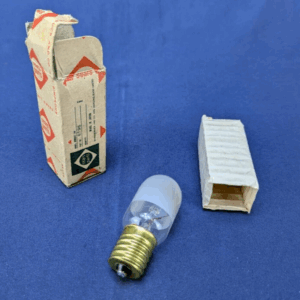 Vintage Sears Parts Frosted Light Bulb in Original Packaging - Made in Japan