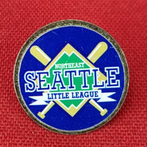 Northeast Seattle Baseball Little League Lapel Hat Pin