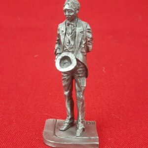 The Saturday Evening Post Pewter Figurine 1928-1937 AFTER THE CRASH FM 1980
