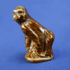 VINTAGE Wade England Red Rose Tea Porcelain Monkey Ape Gorilla Figurine Whimsies