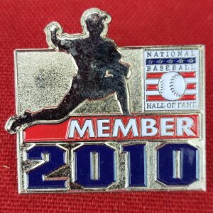 Member 2010 National Baseball Hall of Fame Baseball Lapel Hat Pin