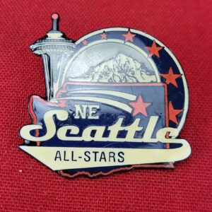 NE Seattle All-Stars Little League Baseball Lapel Hat Pin