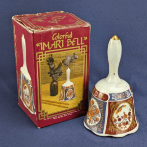 1981 Colorful "Imari Bell" Shafford Ceramic Bell No. 708723