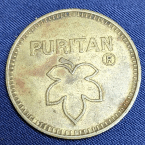Vintage Puritan No Cash Value Game Token