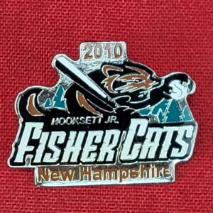 Hooksett Jt. Fisher Cats New Hampshire Baseball Little League 2010 Lapel Hat Pin