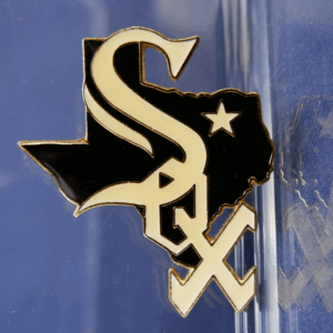 HOUSTON BLACK SOX LOGO COLLECTOR'S LAPEL HAT PIN METAL ENAMEL
