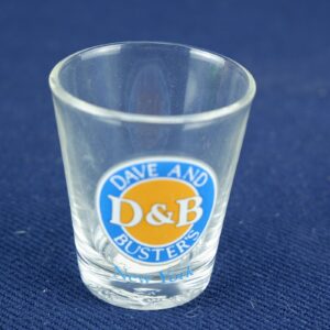 Dave And Busters Shot Glass Atlanta Georgia D&B Design One