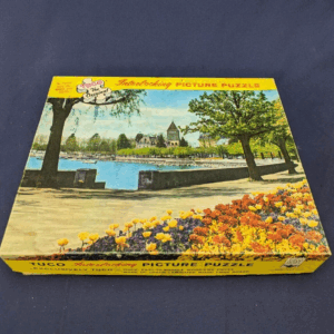 Vtg Tuco Interlocking Picture Puzzle - 5980-F Castle Ouchy, Laussane Switzerland