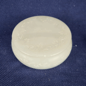 Ricardo Di Roma Lidded Quartz Hand-Made Makeup Trinket Dish