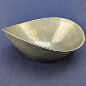 Vintage Pewter by Mann Metal Art Bowl Dish - Made in Korea