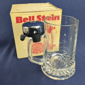 Vintage Spencer Gifts Bell Stein Beer Mug - Original Box - Gag Gift 725481