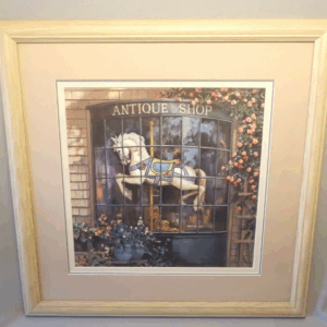 Paul Landry Print Limited Signed & Numbered Lithograph - The Antique Shop #1214