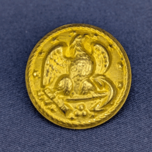 Vintage Jacob Reed's Sons Navy Button with Eagle and Anchor Design