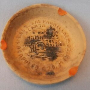Novelty Clay Ashtray From Alculpolco, Mexico