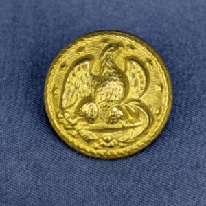 Vintage Jacob Reed's Sons Navy Button with Eagle and Anchor Design