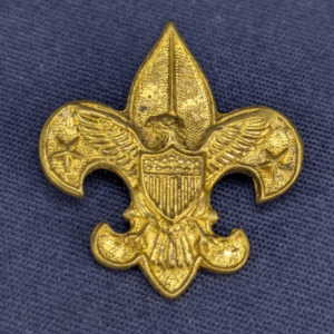 Vintage Boy Scouts of America "Be Prepared" Eagle and Shield Pin (Pat. 1911)