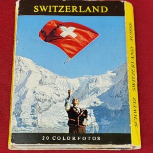 Switzerland Travel Photo Book Set of 20 Photos Photoglob-Wehrli AG Zurich