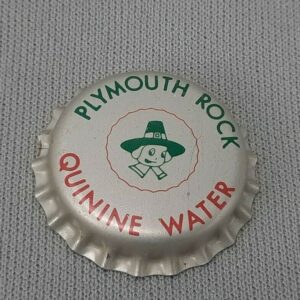 Plymouth Rock Genuine Water Vintage Cork Lined Bottle Cap