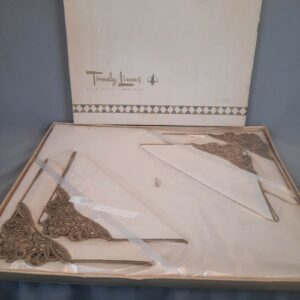 Vintage Timely Linens NIB 5 pc. Mat Set no.2206 Fifth Avenue N.Y. 1950's