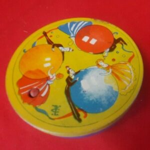 Vintage Tin Noise Maker with Ballroom Dancers - New Year's -- U.S.A. by  T. Cohn