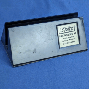 Spatz Paint Industries Inc. Advertisement Envelope Card Holder St. Louis, MO
