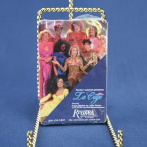 La Cage Riviera Hotel Las Vegas Nevada Casino Cards Souvenir Sealed Memorabilia
