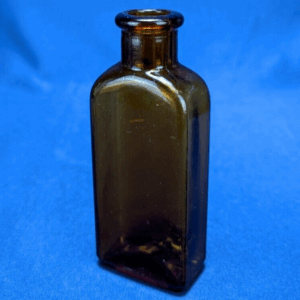 Antique G.W. COLE CO. 3 in 1 Bicycle Oil Rare Brown Bottle - CIRCA 1894-1919