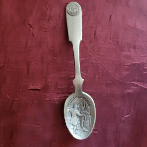 Franklin Mint 13 Original South Carolina American Patriot Colony Pewter Spoon