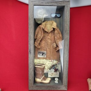 Hawker Sydney Camm "Hart in Flight" Wooden Display Box 1920's WW1 Pilot Replica