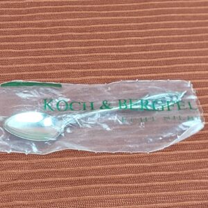 Koch and Berfeld Boht Silber .800 Sterling Silver Spoon Original Package