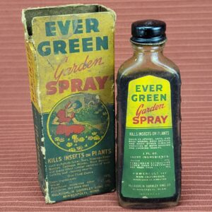 Vintage Ever Green Garden Spray Bottle w/ Original Box McLaughlin Gormley Minn