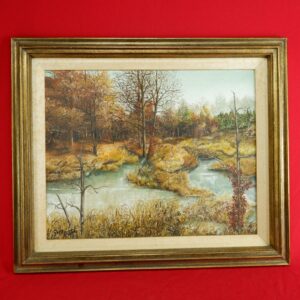A-55 Derain - Landscape, The Blue Oak Oil Painting by Fred Anthony