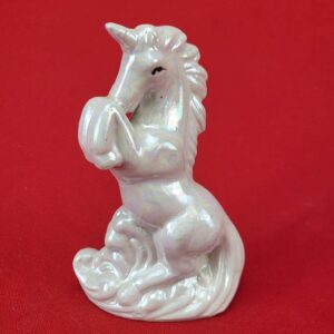Vintage Porcelain Ceramic Mystical Unicorn Figurine
