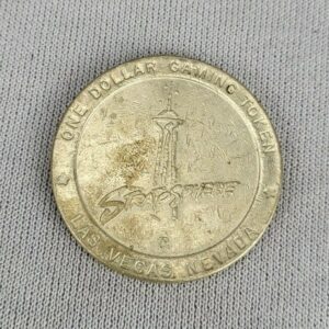LAS VEGAS $1 Casino gaming token from the STRATOSPHERE
