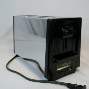 Vintage Chrome Mirror Eastern Electric 2 Slice Pastry Toaster Model: T-2600 T907